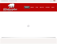 Tablet Screenshot of klinkerplus.de